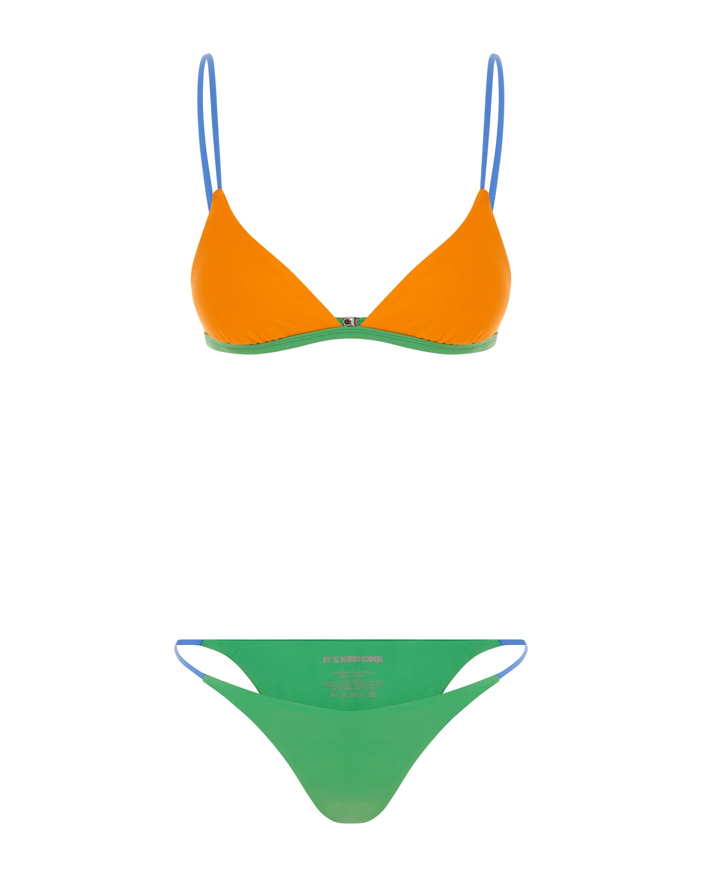 Studio image of the front of the String Pant - Clementine.