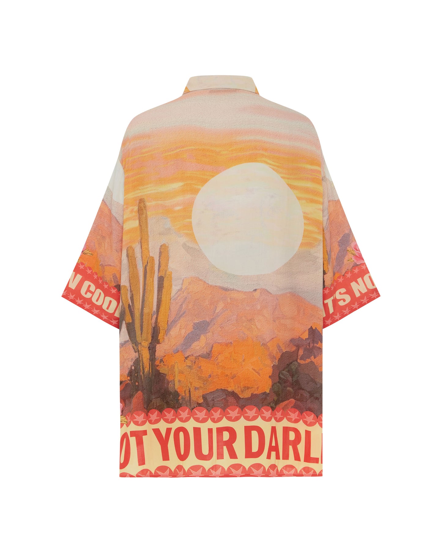 Back view of the Vacay Shirt - Darlin'. 